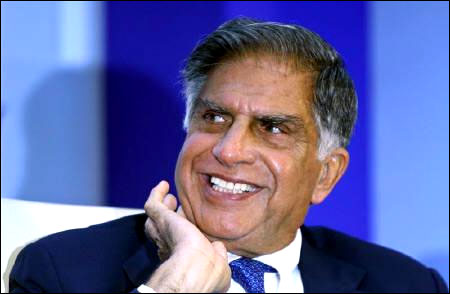 Ratan Tata, Chairman of the Tata group.