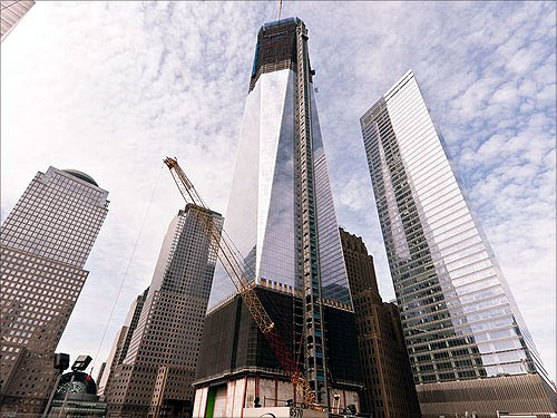 One World Trade Centre, March 2012.