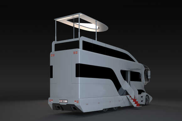 Amazing images of an unbelievable motorhome