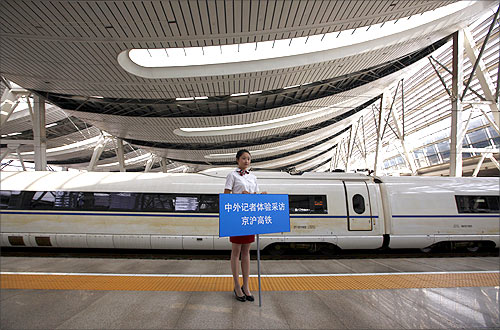 Symbols of China's economic success