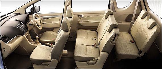 Maruti Ertiga interior