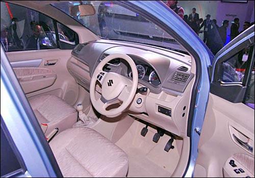 Maruti Ertiga interior