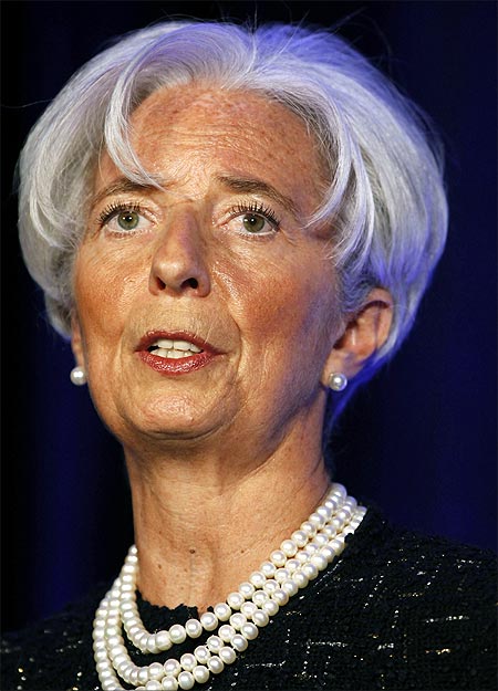 Director of the International Monetary Fund Christine Lagarde.