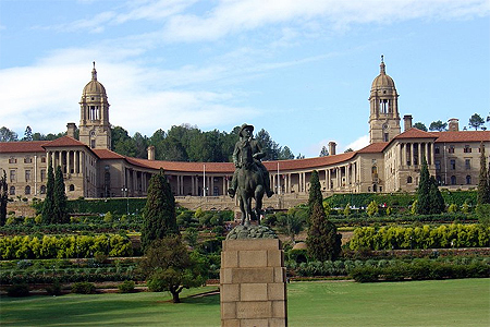 The Union Building in Pretoria, South Africa.