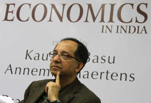 Kaushik Basu, Chief Economic Advisor of India.