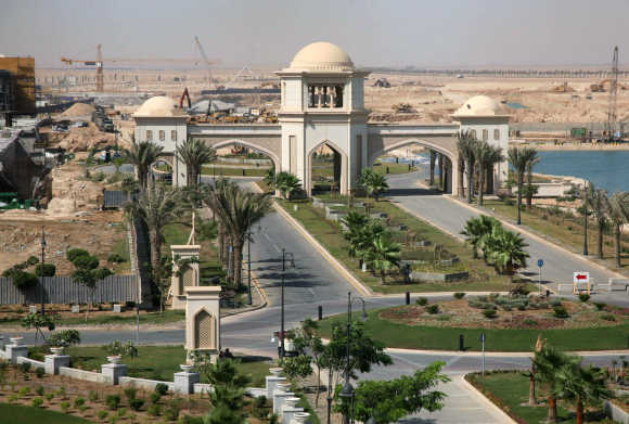 A view of King Abdullah City near Jeddah.