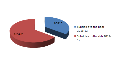subsidies to poor 2011 2012