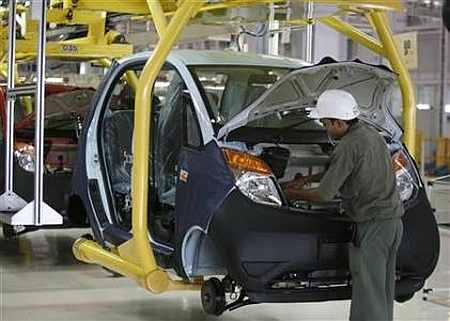 Tata Nano plant at Sanand.