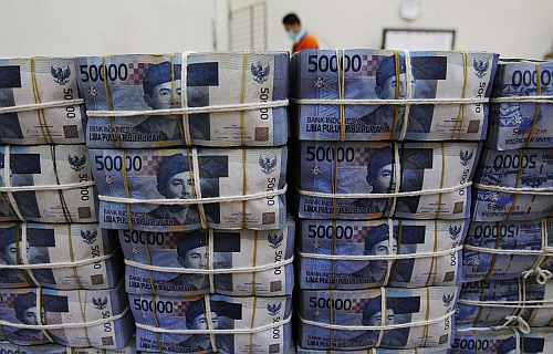 Indonesian banknotes Rupiah