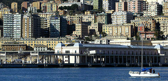 A view of Genoa.