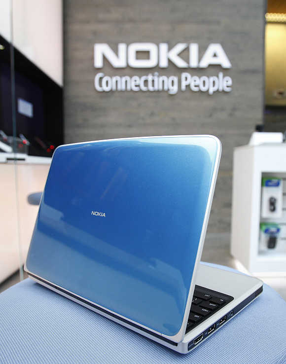 Nokia's netbook, the Booklet 3G.