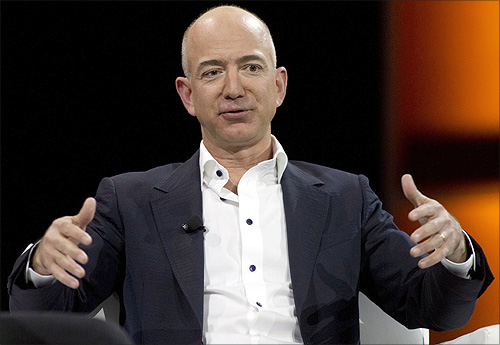 Jeffrey Bezos capitalised on the popularity of the Internet and founded Amazon in