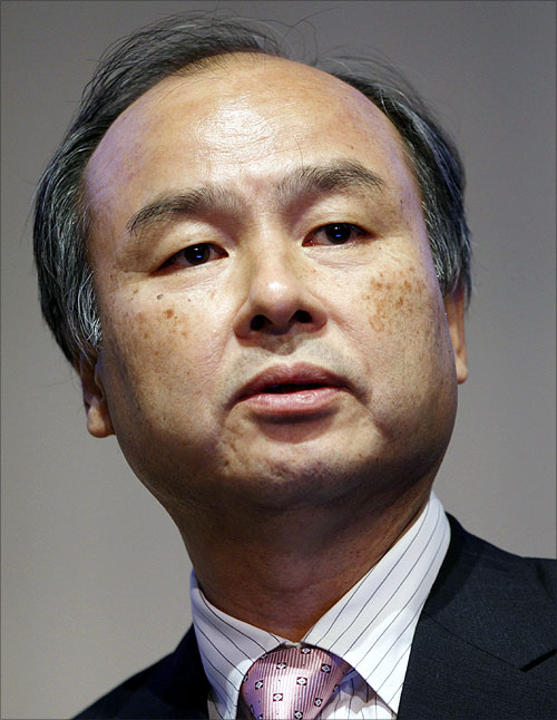 Softbank Corp President Masayoshi Son.