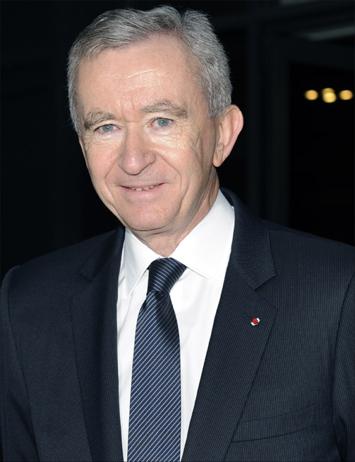 LVMH Chief Executive Bernard Arnault.