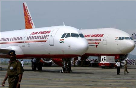 Air India aircraft.