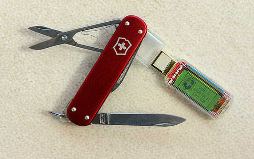 Victorinox 1TB Swiss Army Knife.