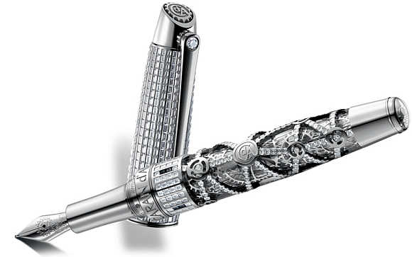 Caran d'Ache 1010 Diamonds Limited Edition Fountain Pen.