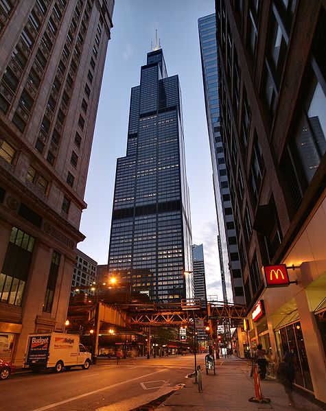 Willis Tower in Chicago.