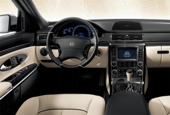 Interior of Maybach 57 S