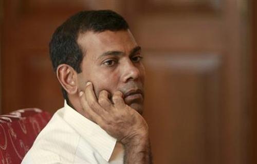 Maldives' ex-President Mohamed Nasheed whose government awarded the contract to GMR