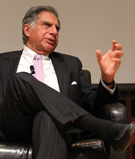 Ratan Tata at Cornell University.