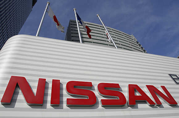 Nissan's headquarters building in Yokohama, south of Tokyo.