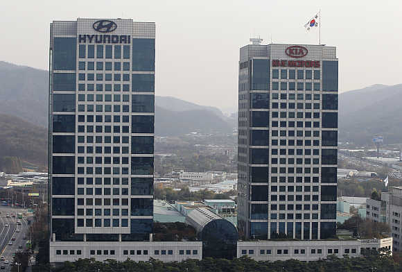Hyundai Motor's headquarters in Seoul.