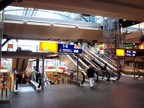 Berlin Hauptbahnhof.