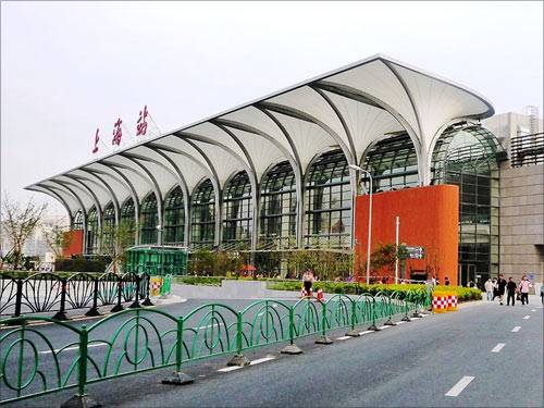 Shanghai Railway station.