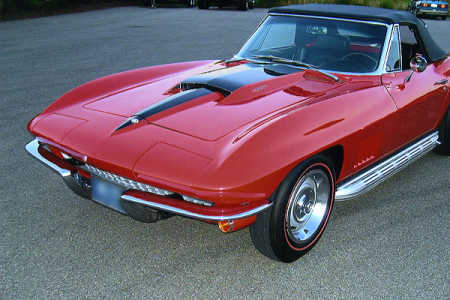 1967 Chevrolet Corvette 427/435 Convertible.