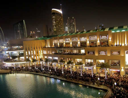 The Dubai Mall in Dubai.