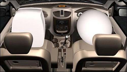 Dual SRS Airbags in Xylo E9.