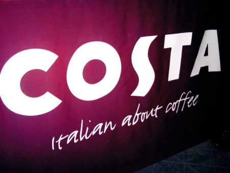 Costa Coffee is the number three player in India.