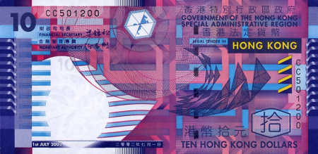 10 Hong Kong dollars.