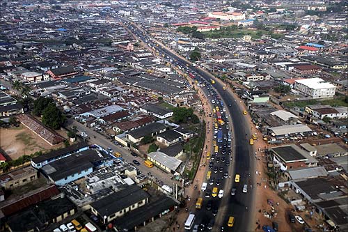 Lagos-Abeokuta expressway.