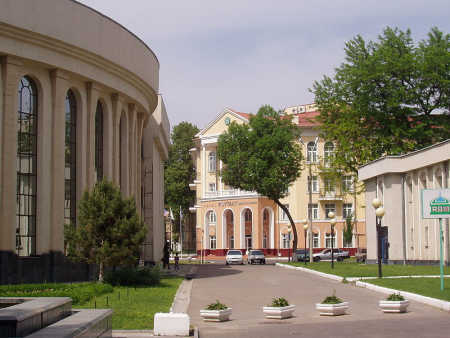 A view of Tashkent.
