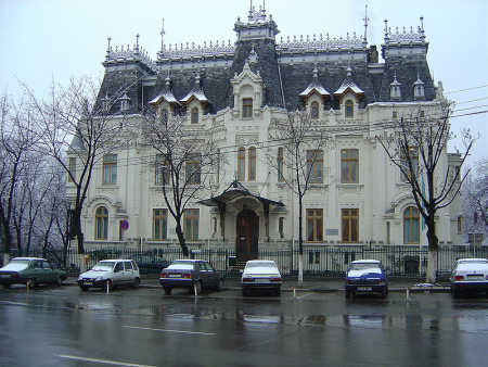 A view of Bucharest.