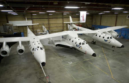 Virgin Galactic SpaceShipTwo.