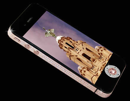 Stuart Hughes iPhone 4 Diamond Rose Edition.