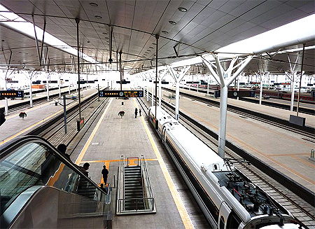 Beijing-Tianjin rail.