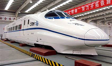 China's high speed rail.