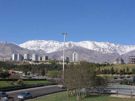 Iran is at number 18. A view of Teheran.