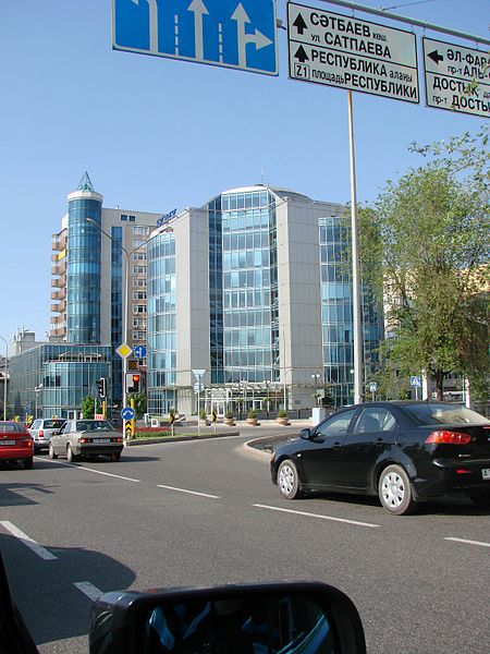 A view of Almaty.