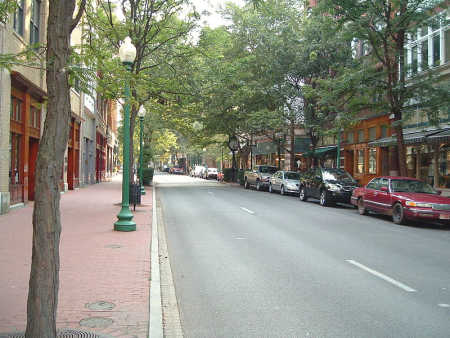 A view of Charleston, West Virginia.