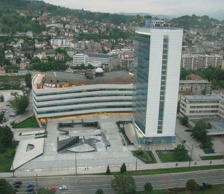 A view of Sarajevo, Bosnia and Herzegovina.