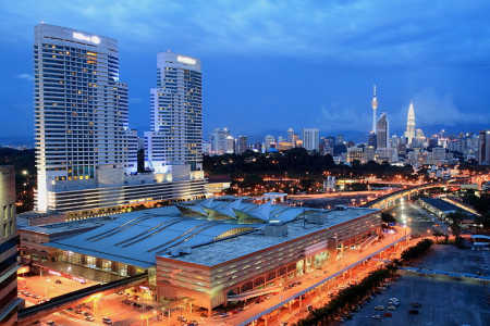 A view of Kuala Lumpur.