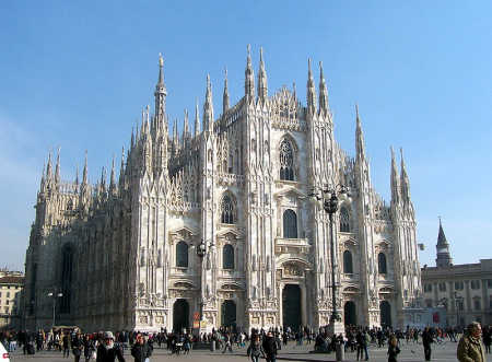A view of Milan.