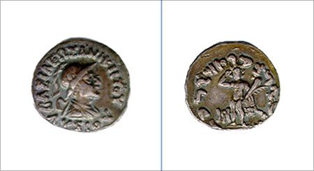 Indo-Greek Coins.