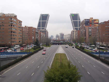A view of Madrid.