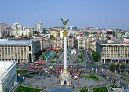A view of Kiev.
